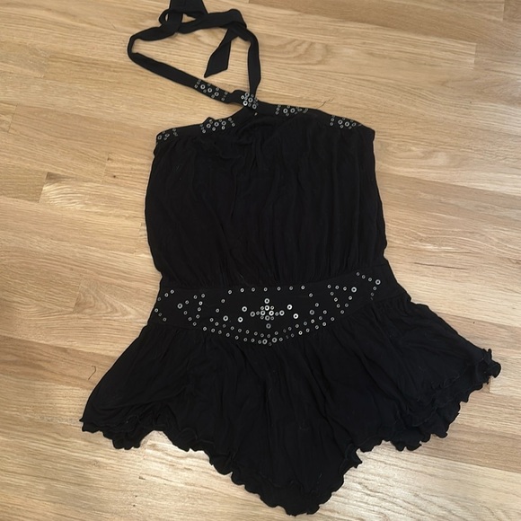 BCBGMaxAzria Tops - Bcbg black top worn 2 times